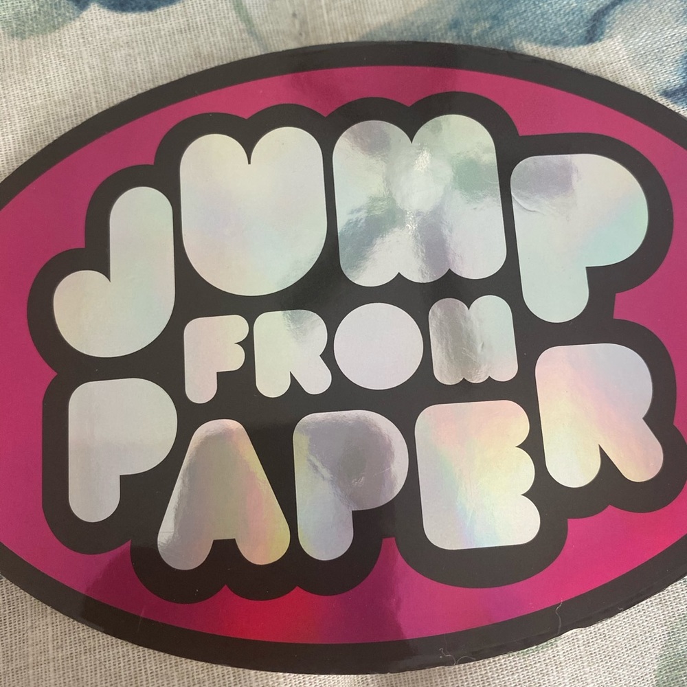 Bonjour Jump from Paper - Tote Bag Purse - Picture 6 of 8